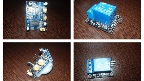 Meletakkan sensor gerakan untuk menyalakan lampu