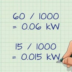 Tukarkan watt ke kilowatt dan sebaliknya