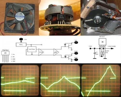 Contoh penggunaan sensor dari penyejuk dalam sistem pencucuhan mesin dengan moped D-4